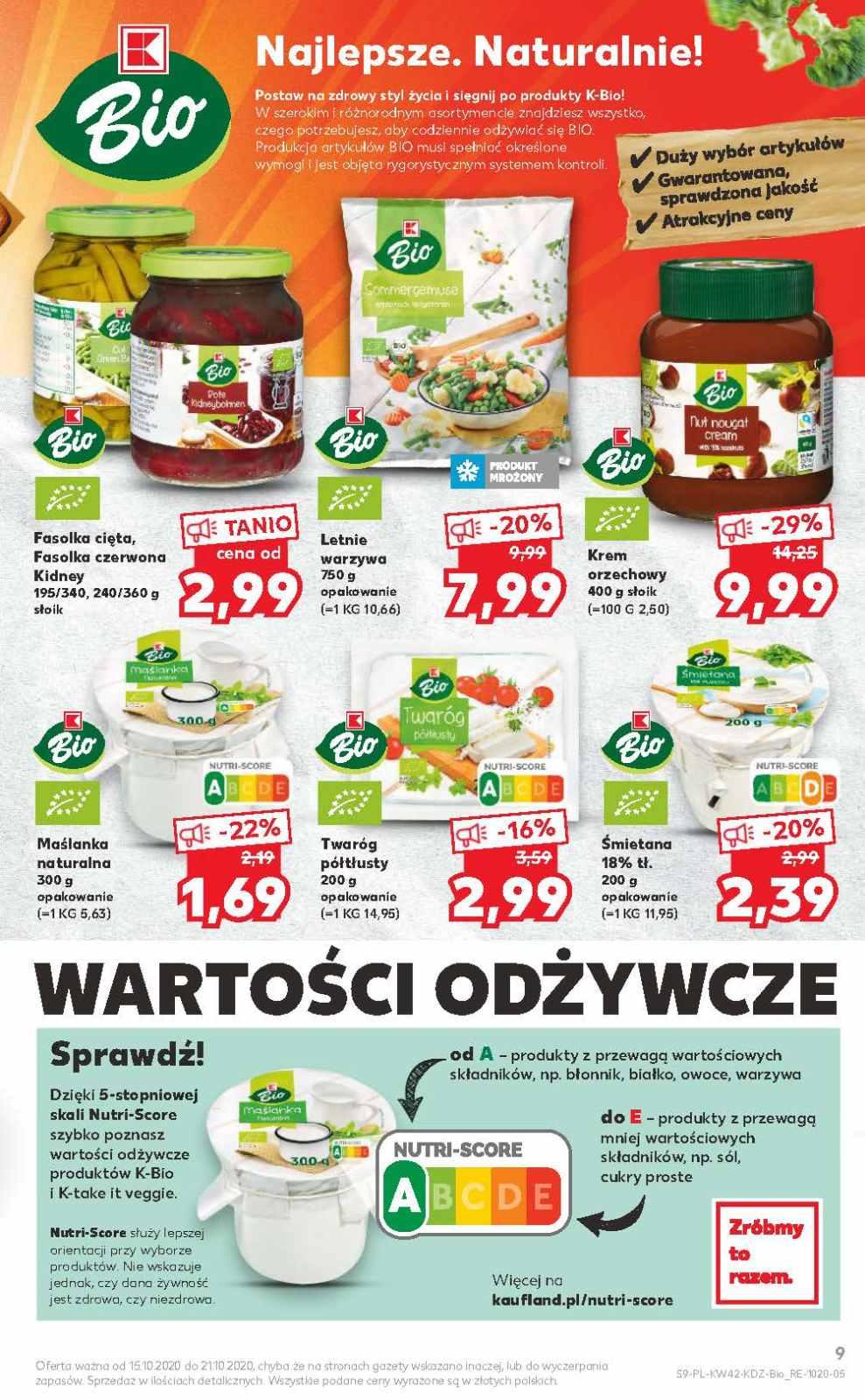 Gazetka promocyjna Kaufland do 21/10/2020 str.9