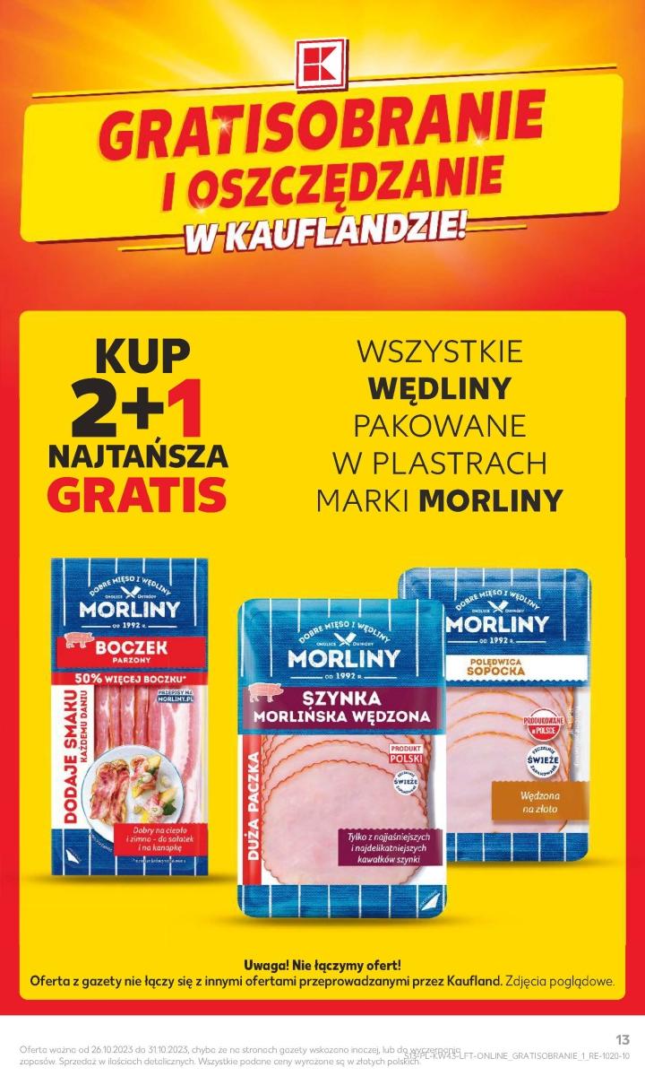 Gazetka promocyjna Kaufland do 31/10/2023 str.13