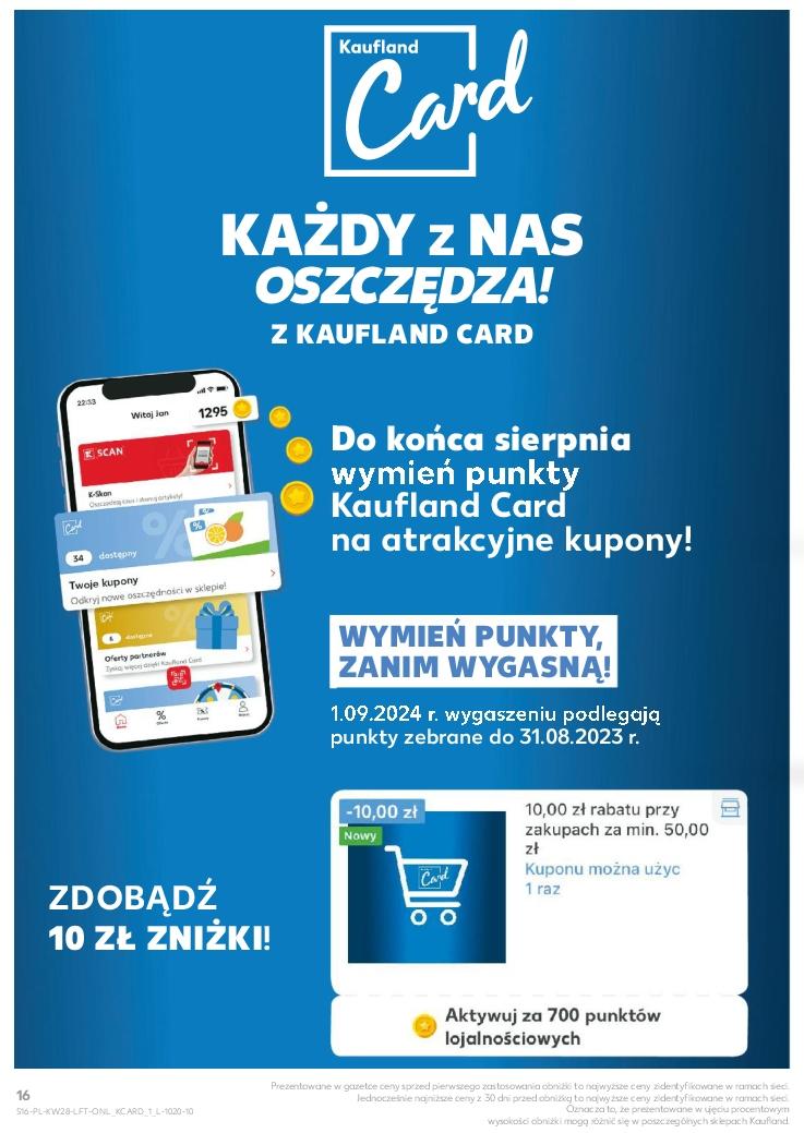 Gazetka promocyjna Kaufland do 17/07/2024 str.16