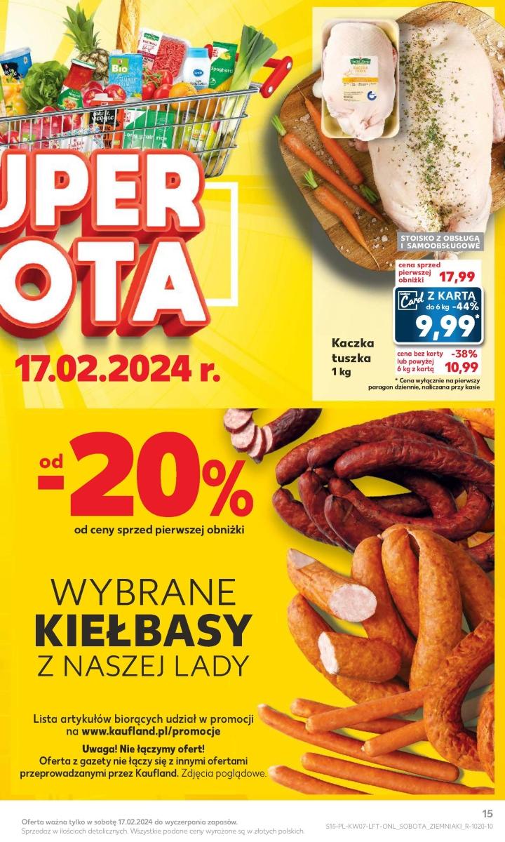 Gazetka promocyjna Kaufland do 21/02/2024 str.15