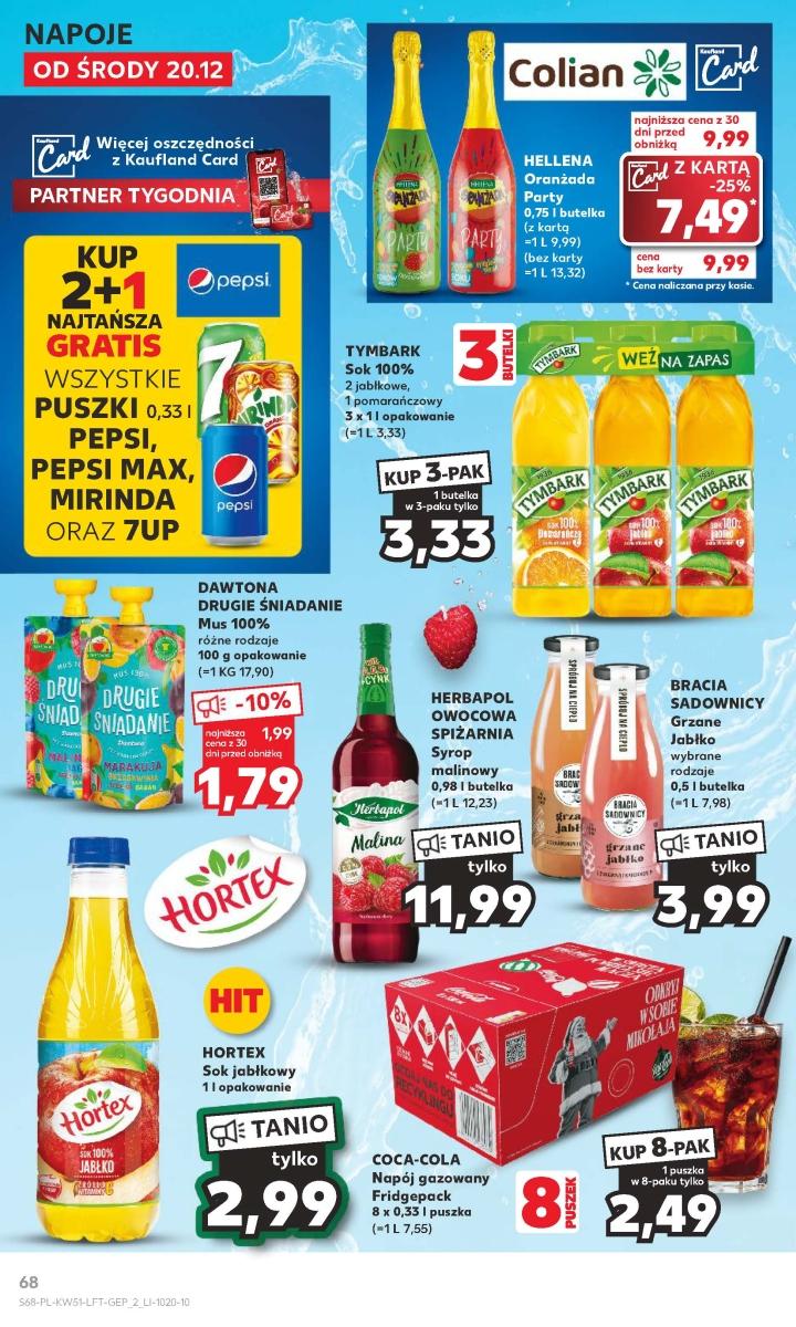 Gazetka promocyjna Kaufland do 27/12/2023 str.68