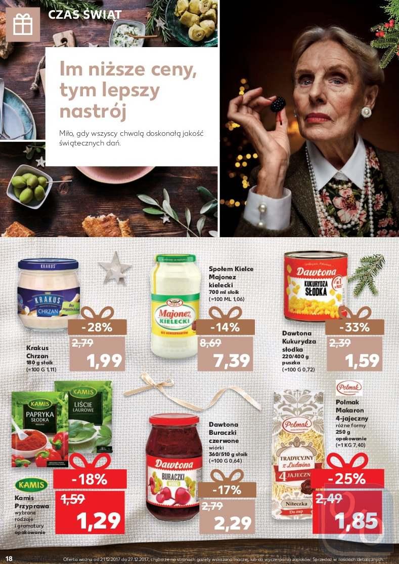 Gazetka promocyjna Kaufland do 27/12/2017 str.18