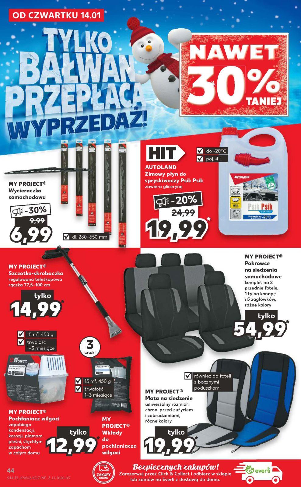 Gazetka promocyjna Kaufland do 20/01/2021 str.44