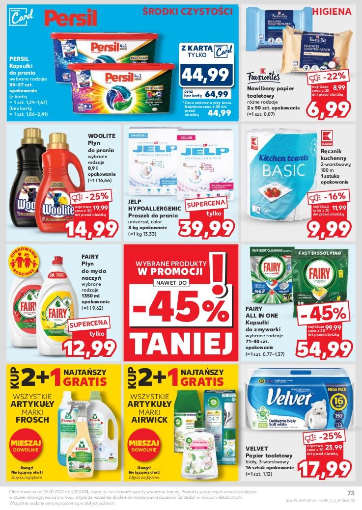 Gazetka promocyjna Kaufland do 02/10/2024 str.73