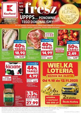 Kaufland gazetka  - od 29/10/2025 do 05/11/2025
