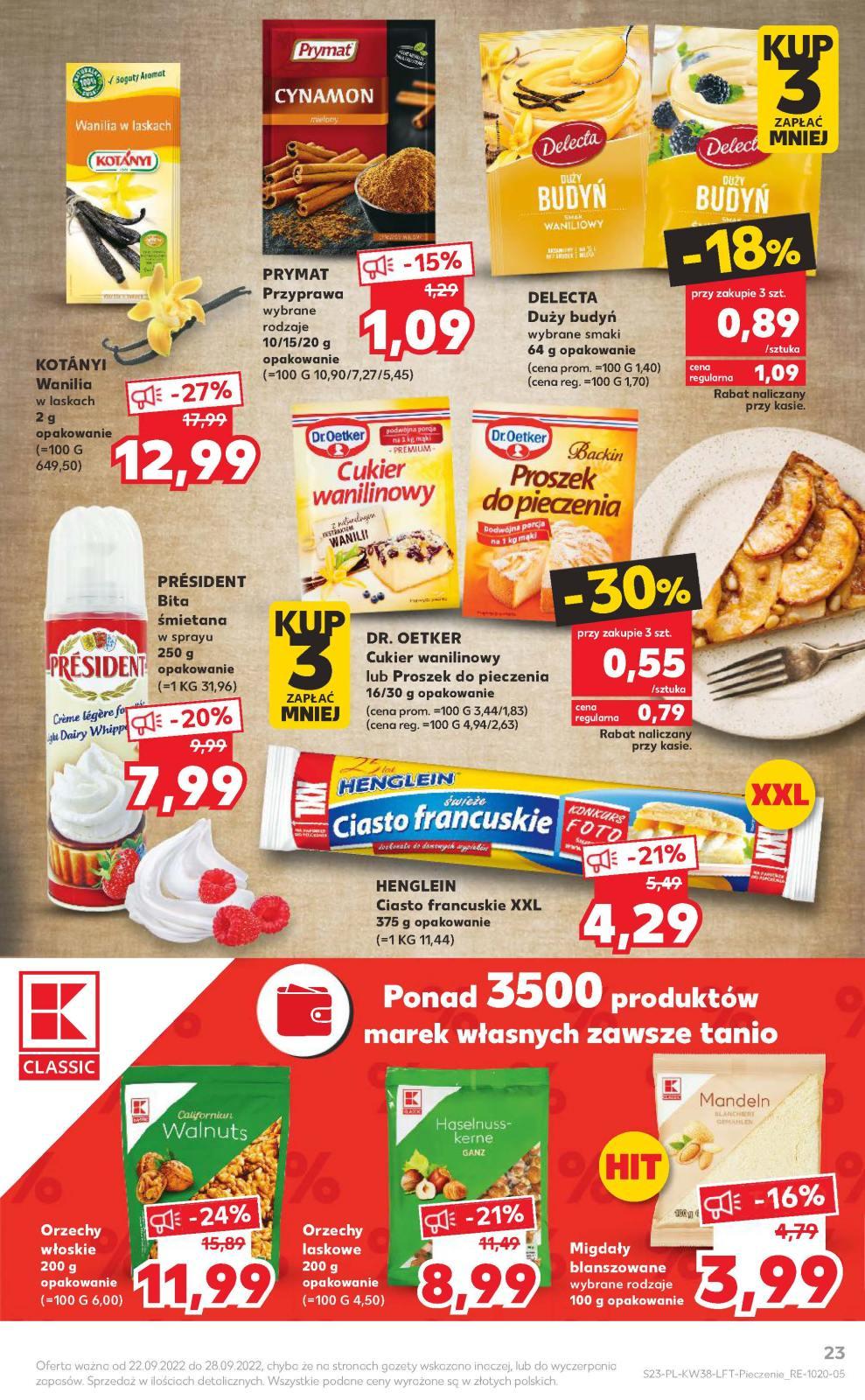 Gazetka promocyjna Kaufland do 28/09/2022 str.23