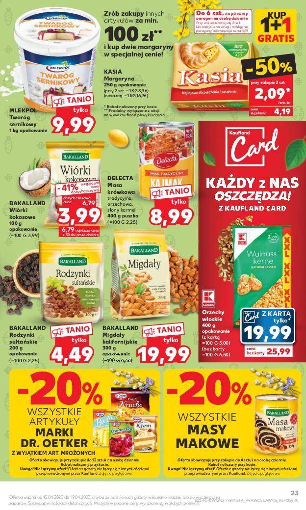 Gazetka promocyjna Kaufland do 19/04/2023 str.23