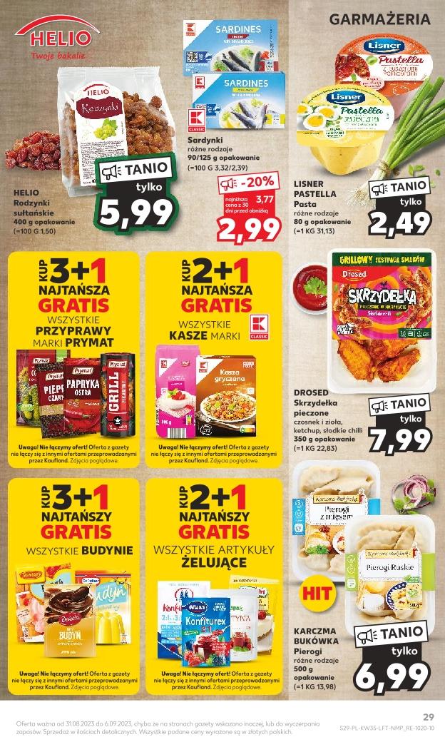 Gazetka promocyjna Kaufland do 06/09/2023 str.29