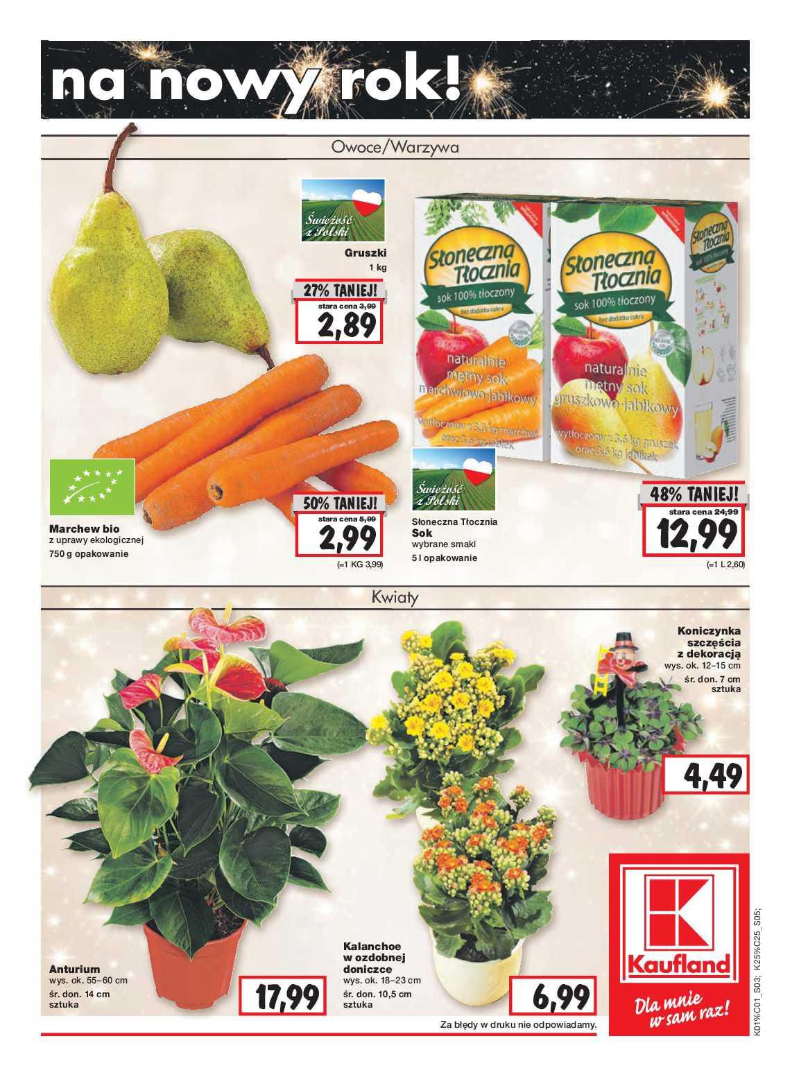 Gazetka promocyjna Kaufland do 31/12/2015 str.3