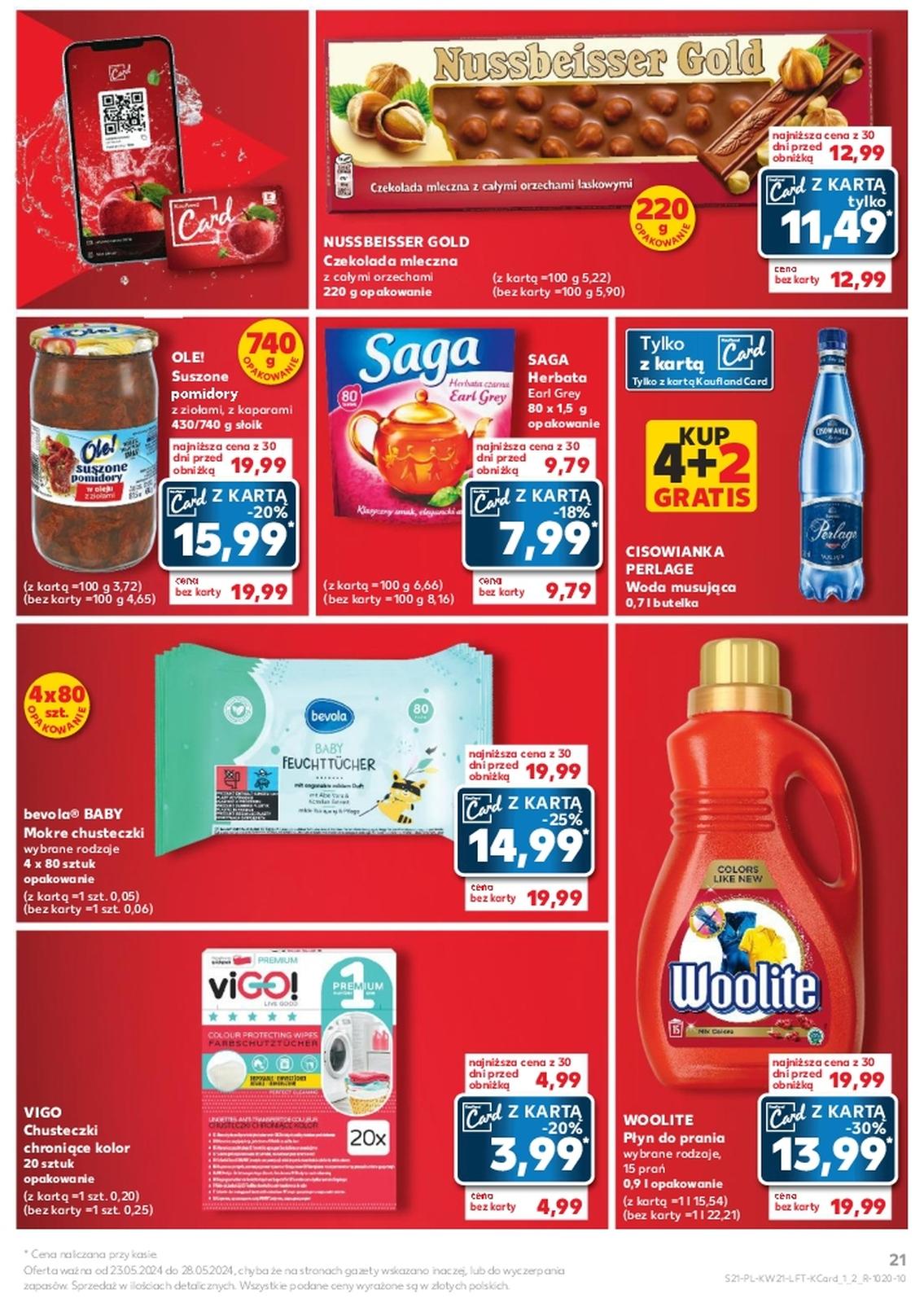 Gazetka promocyjna Kaufland do 28/05/2024 str.21