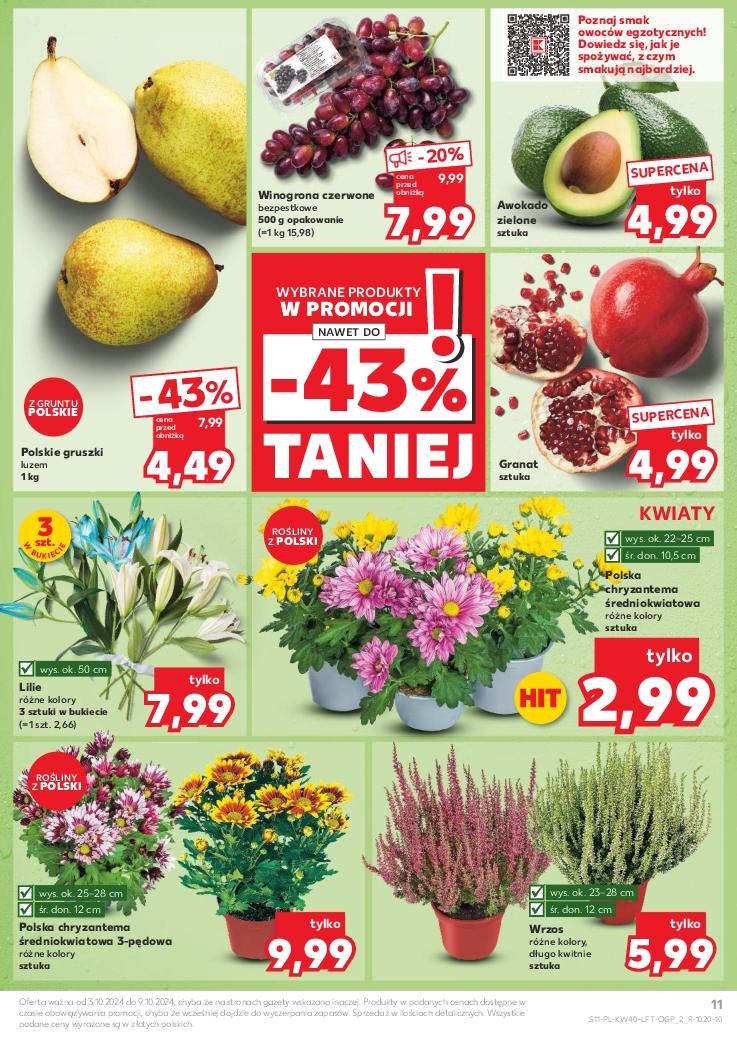 Gazetka promocyjna Kaufland do 09/10/2024 str.11