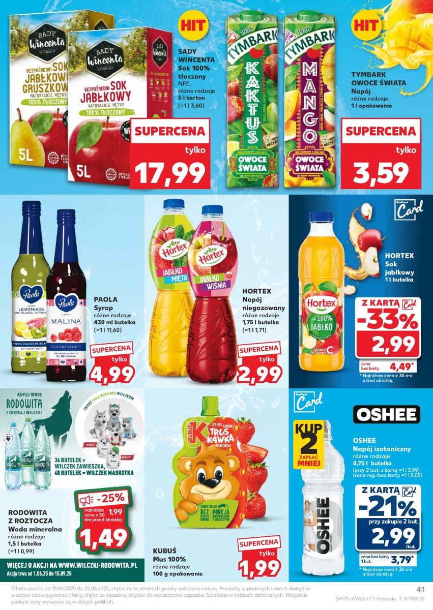 Gazetka promocyjna Kaufland do 25/06/2025 str.41
