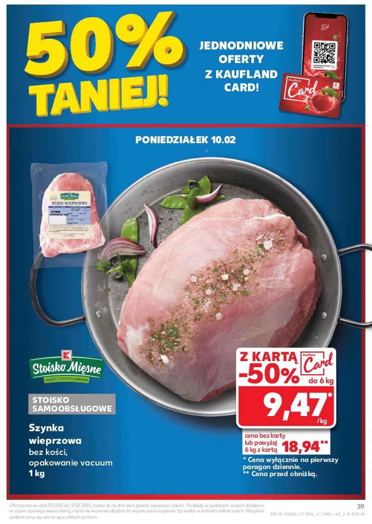 Gazetka promocyjna Kaufland do 12/02/2025 str.39