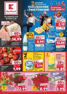 Kaufland gazetka - od 13/02/2025 do 19/02/2025