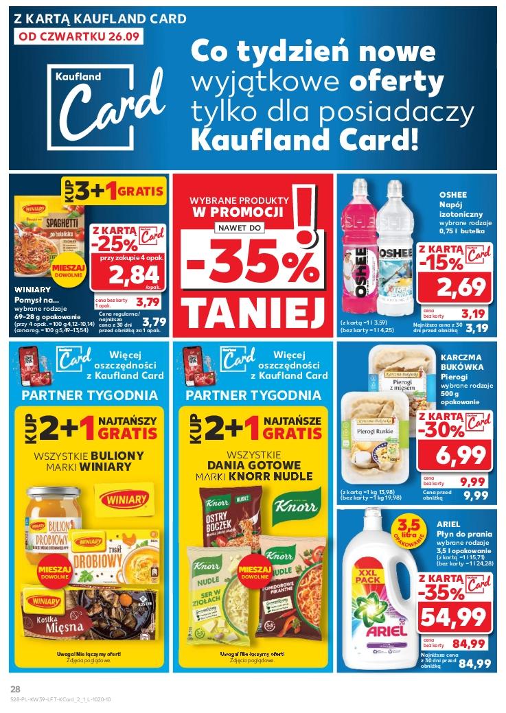 Gazetka promocyjna Kaufland do 02/10/2024 str.28