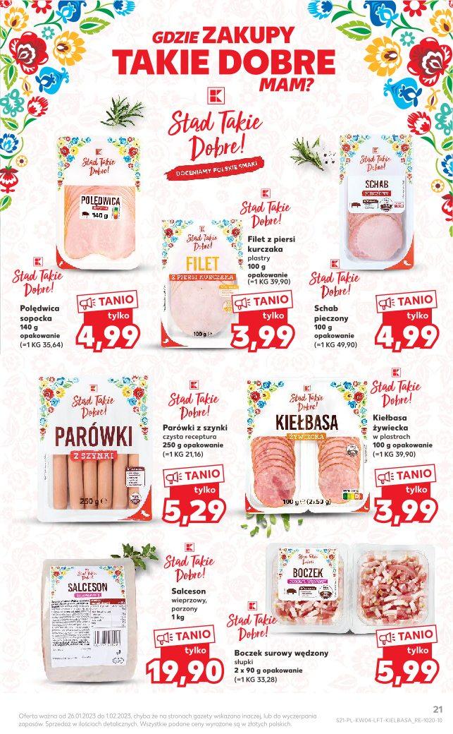 Gazetka promocyjna Kaufland do 01/02/2023 str.21