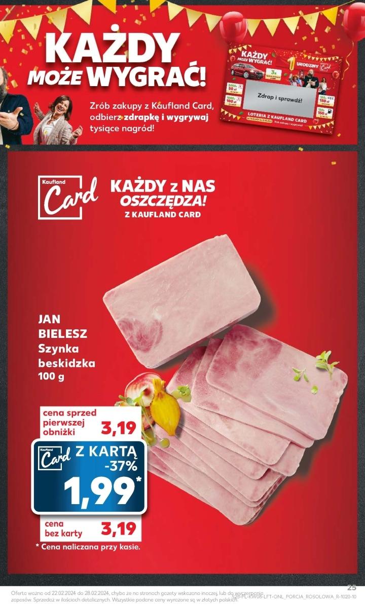 Gazetka promocyjna Kaufland do 28/02/2024 str.25