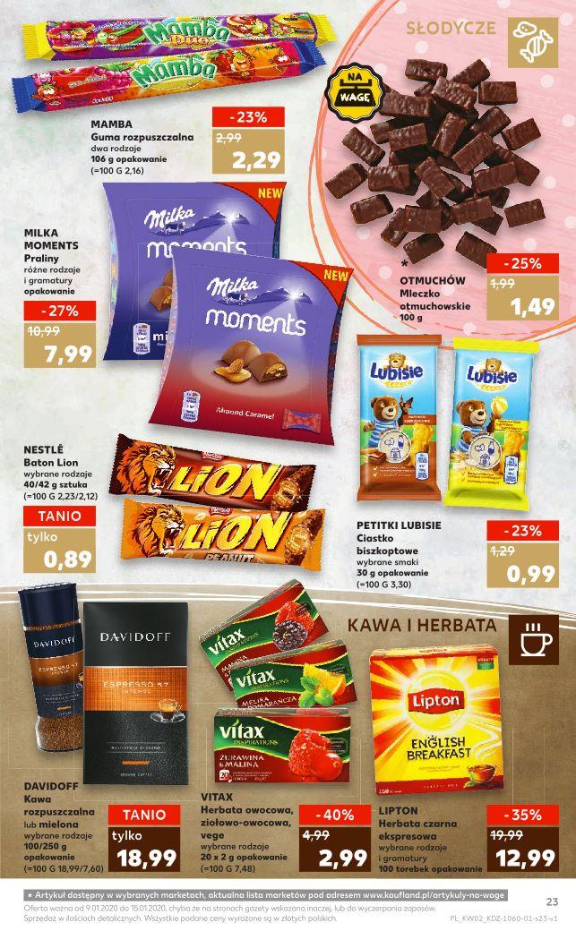 Gazetka promocyjna Kaufland do 15/01/2020 str.23