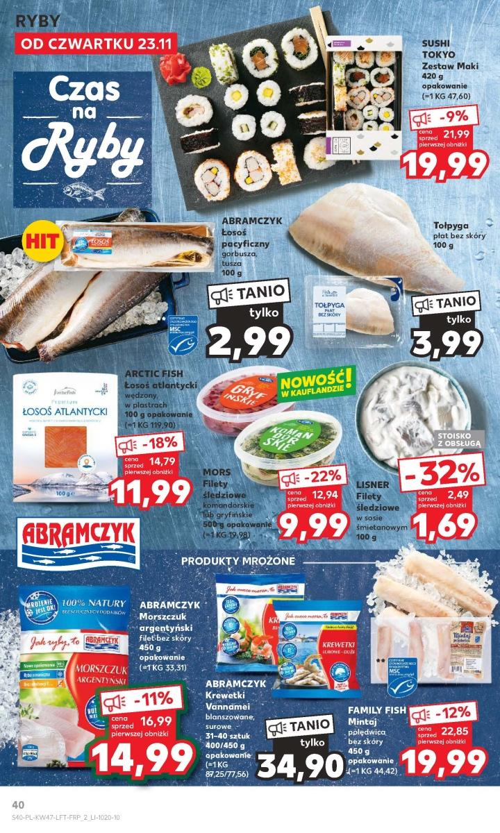 Gazetka promocyjna Kaufland do 29/11/2023 str.40