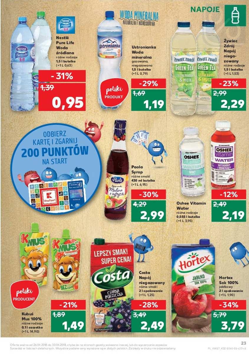 Gazetka promocyjna Kaufland do 02/05/2018 str.23