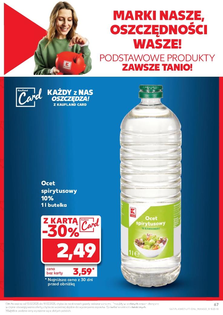 Gazetka promocyjna Kaufland do 19/02/2025 str.67