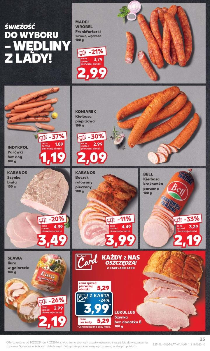 Gazetka promocyjna Kaufland do 07/02/2024 str.25