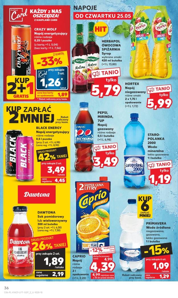 Gazetka promocyjna Kaufland do 31/05/2023 str.36