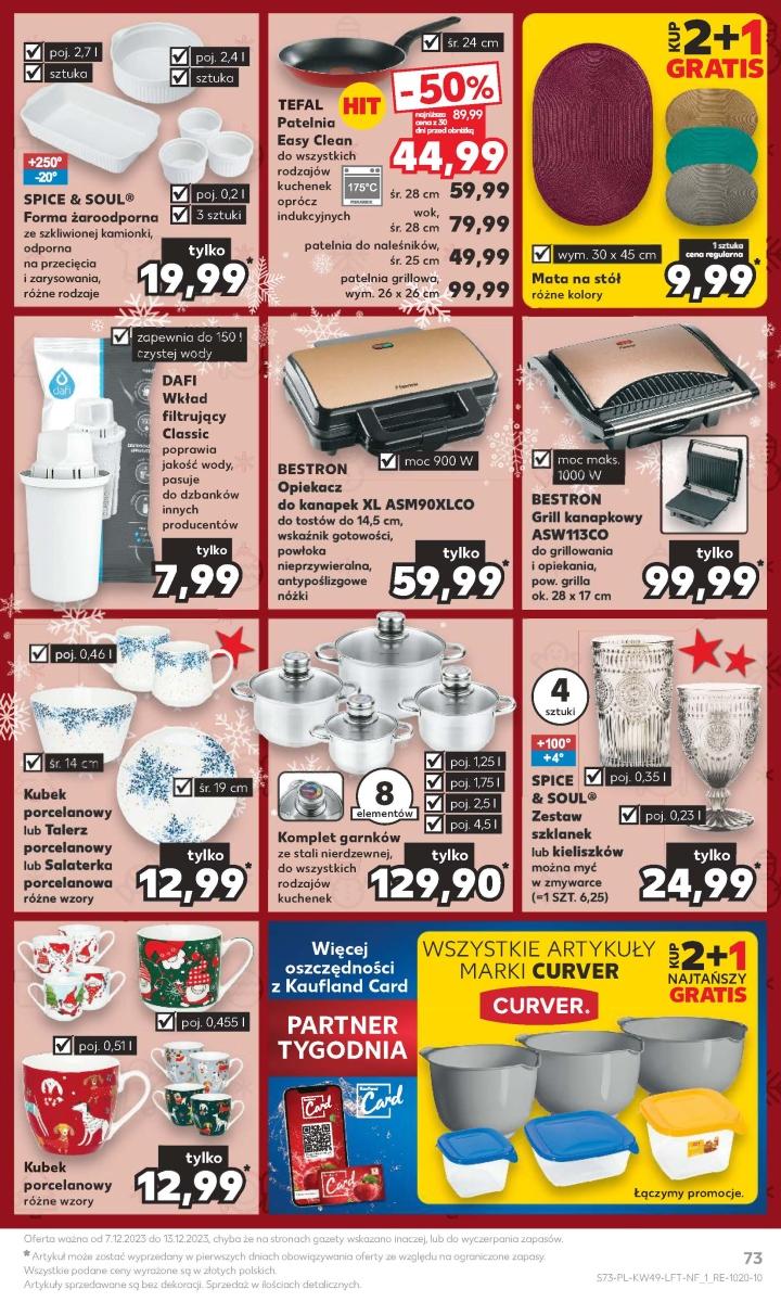 Gazetka promocyjna Kaufland do 13/12/2023 str.73