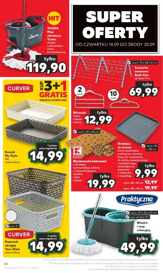 Gazetka promocyjna Kaufland do 20/09/2023 str.64