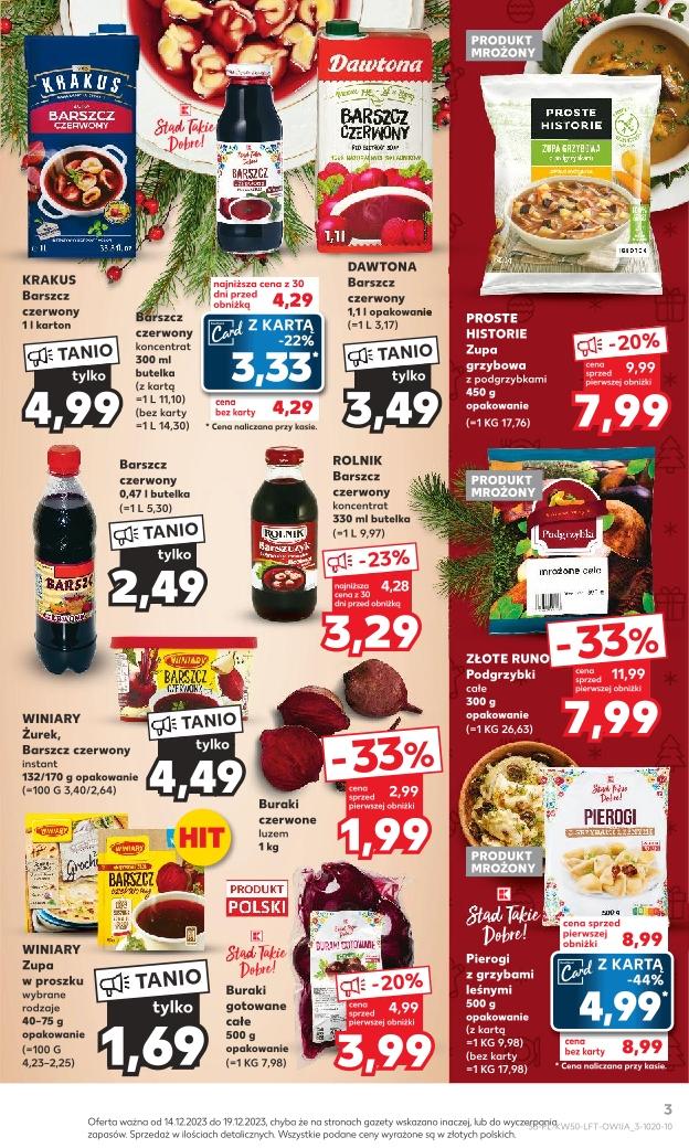 Gazetka promocyjna Kaufland do 19/12/2023 str.3