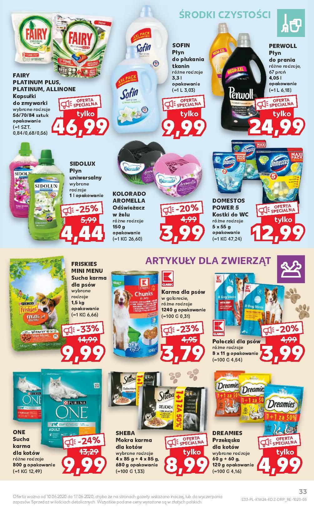 Gazetka promocyjna Kaufland do 17/06/2020 str.33