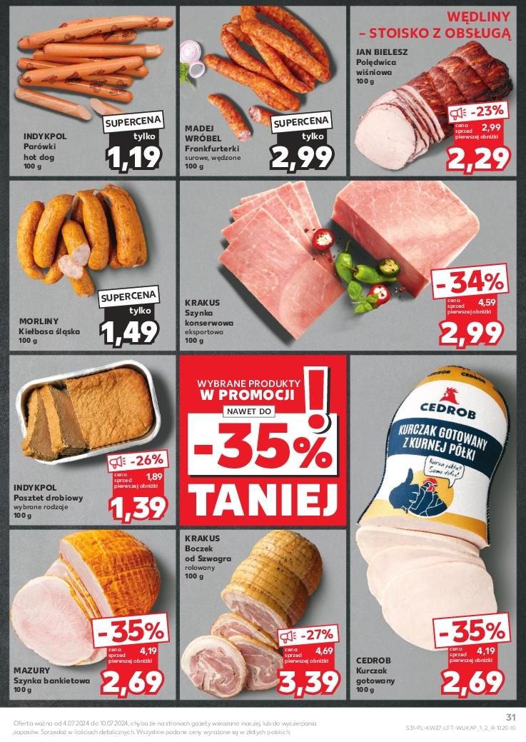 Gazetka promocyjna Kaufland do 10/07/2024 str.31