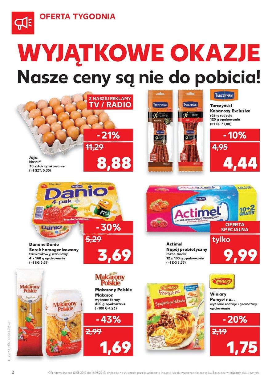 Gazetka promocyjna Kaufland do 16/08/2017 str.1