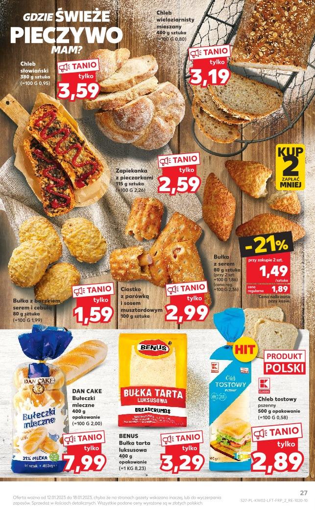 Gazetka promocyjna Kaufland do 18/01/2023 str.27