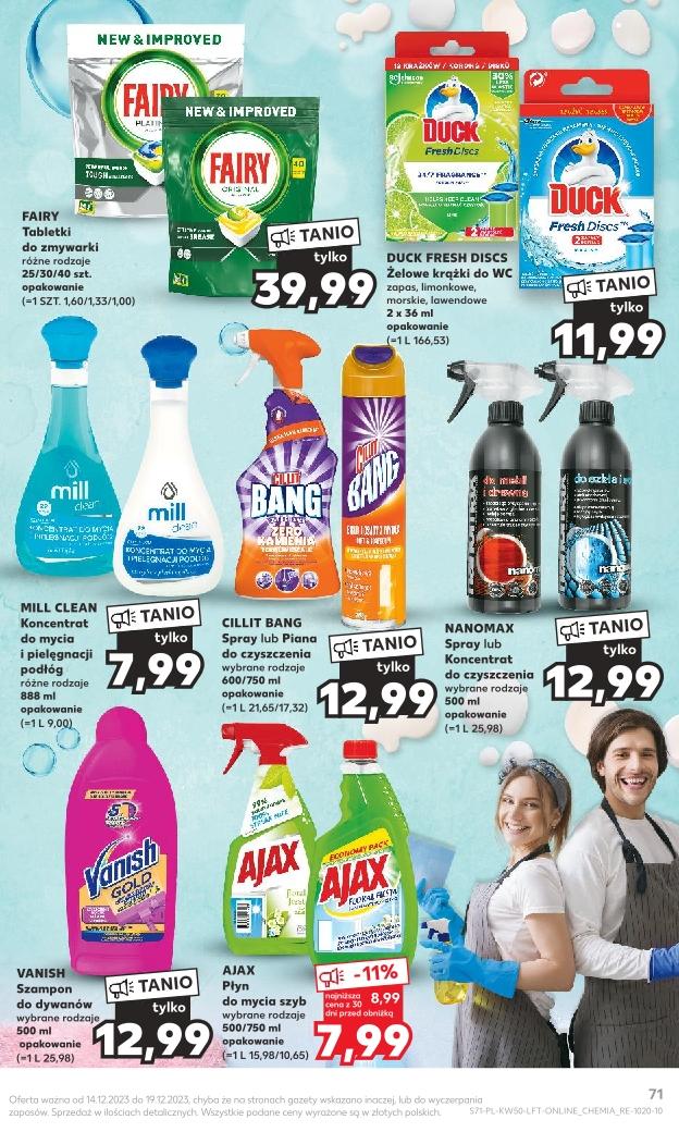 Gazetka promocyjna Kaufland do 19/12/2023 str.71