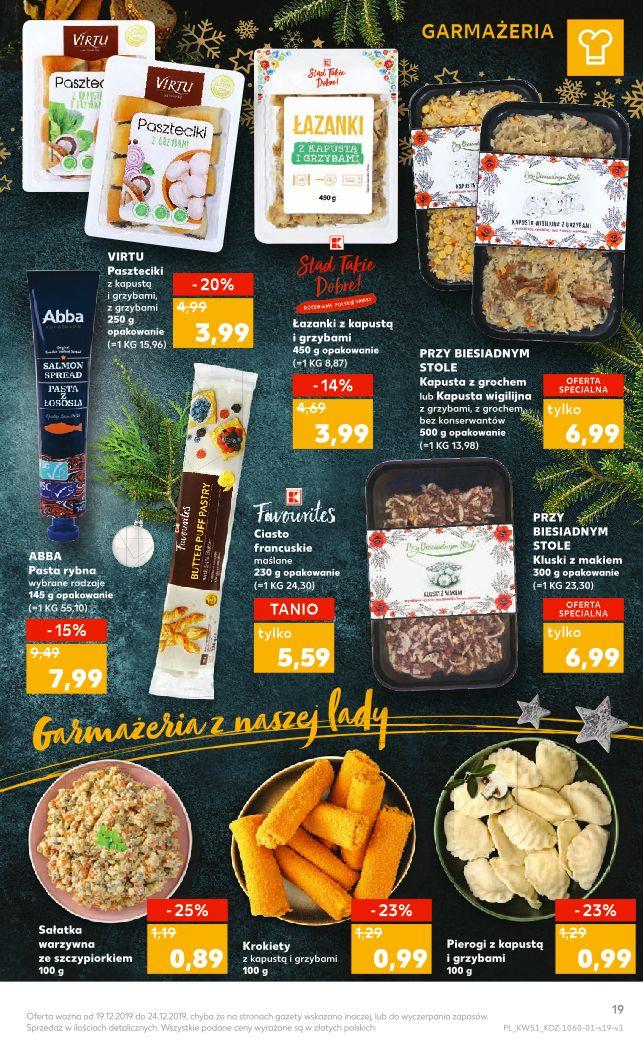 Gazetka promocyjna Kaufland do 24/12/2019 str.19