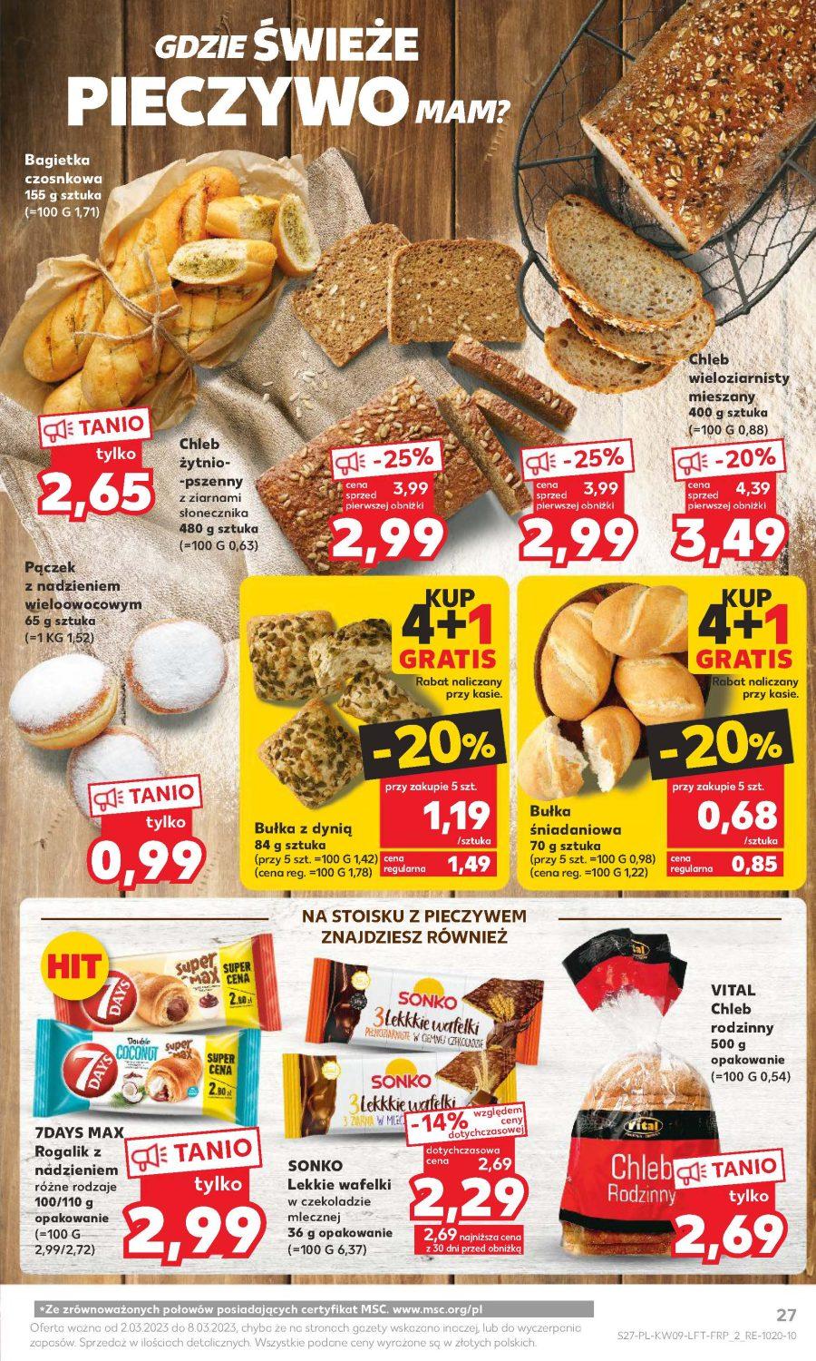 Gazetka promocyjna Kaufland do 08/03/2023 str.27