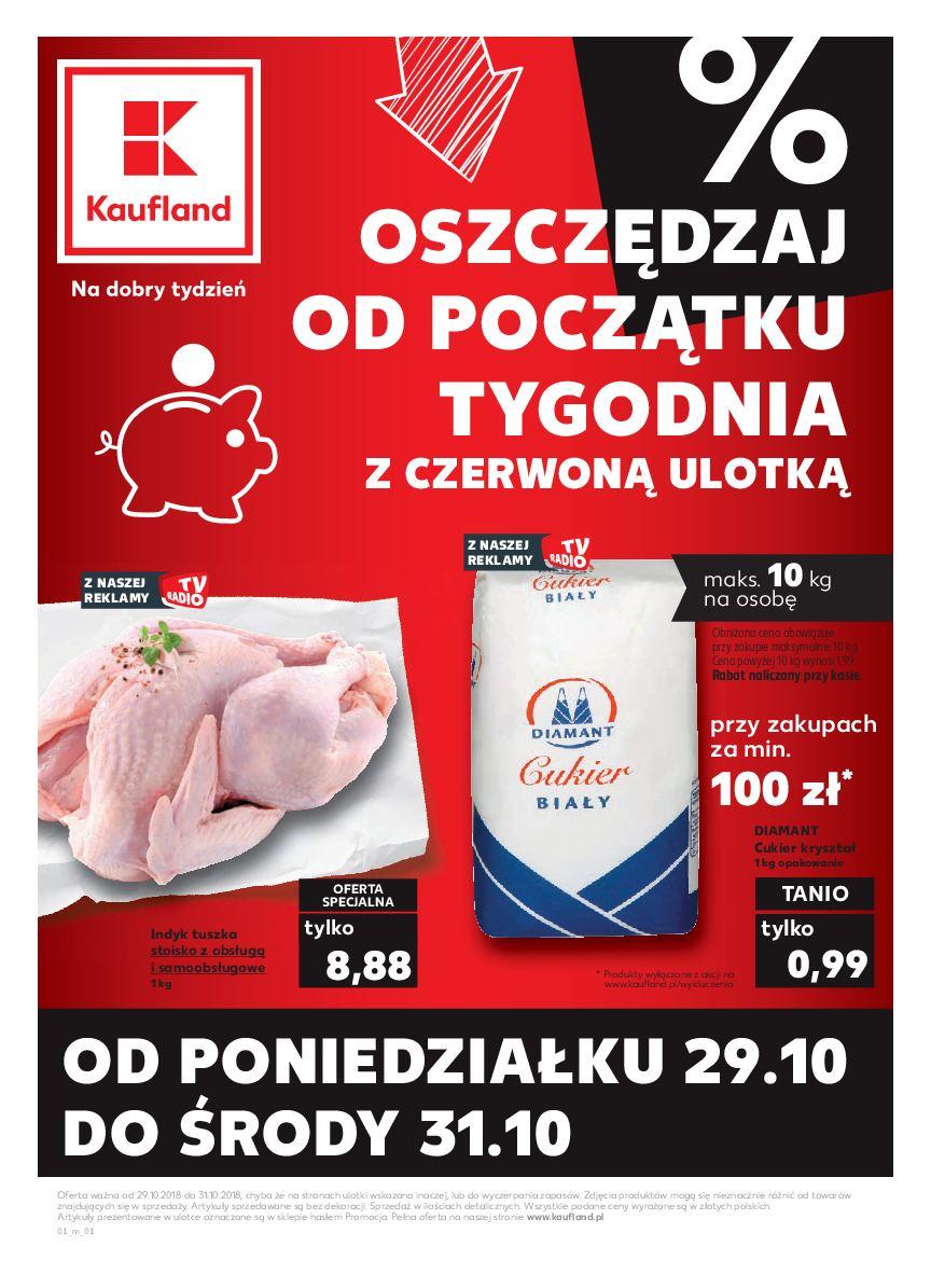 Gazetka promocyjna Kaufland do 31/10/2018 str.0