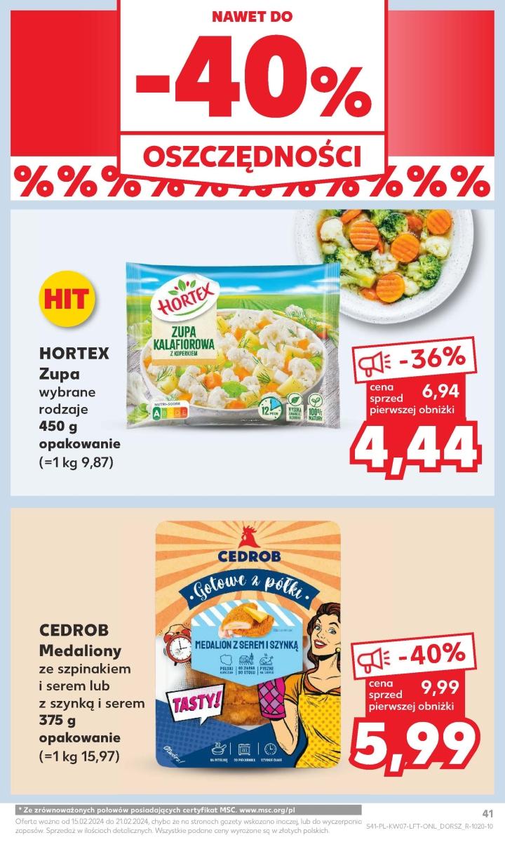 Gazetka promocyjna Kaufland do 21/02/2024 str.41