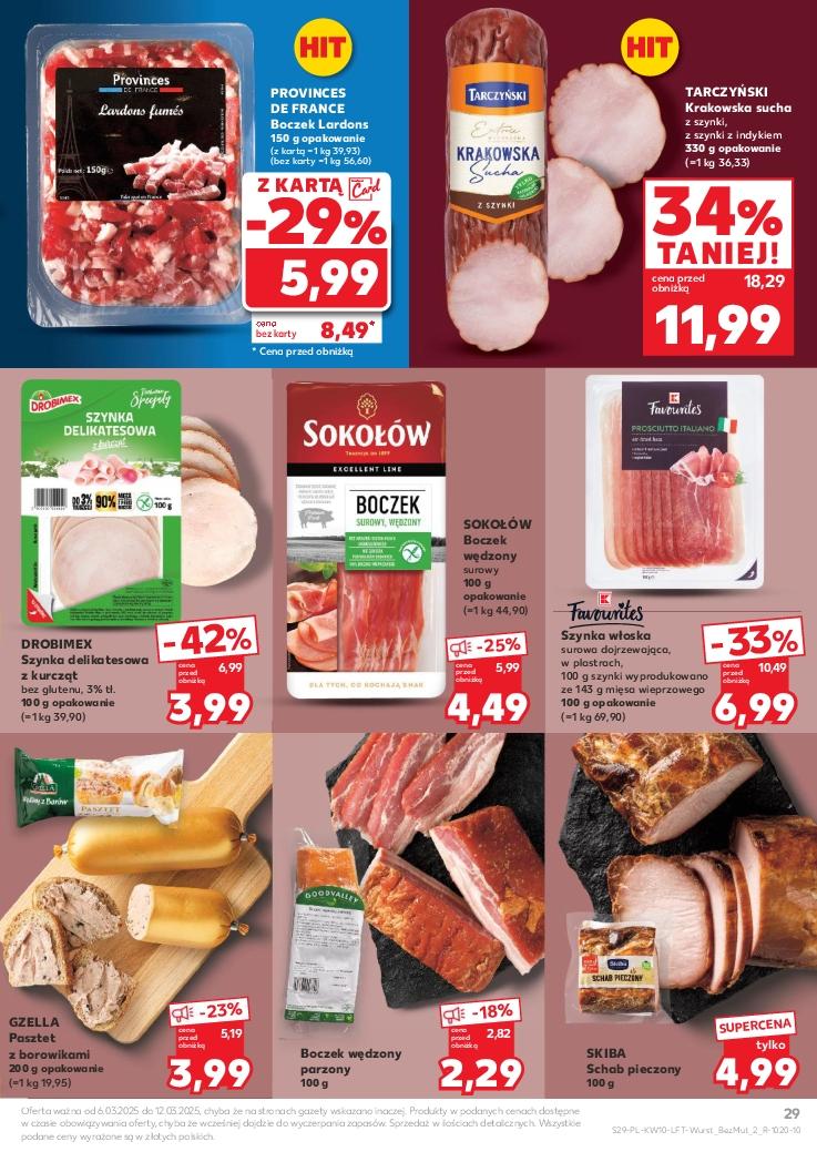 Gazetka promocyjna Kaufland do 12/03/2025 str.29