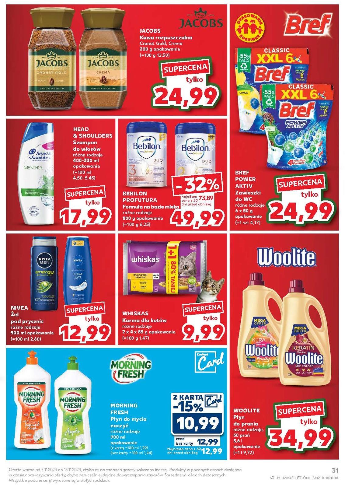 Gazetka promocyjna Kaufland do 13/11/2024 str.31