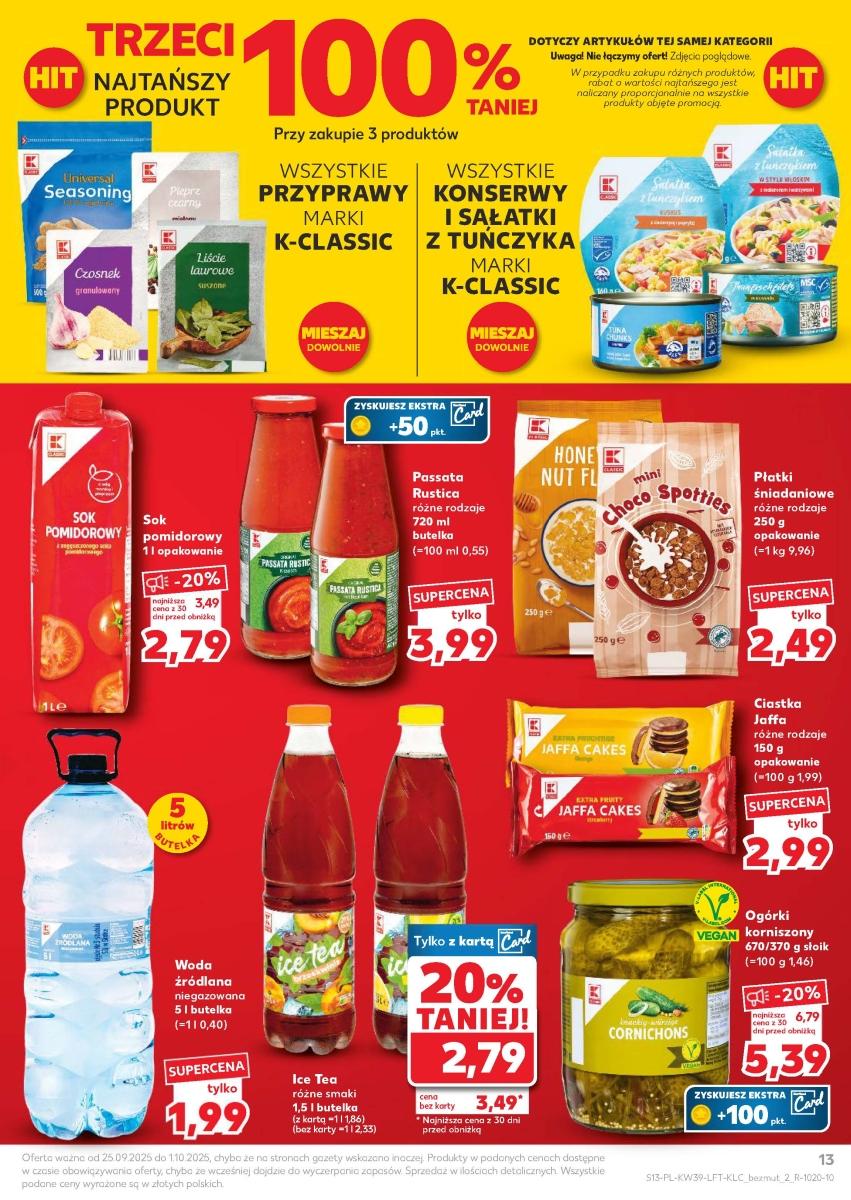 Gazetka promocyjna Kaufland do 01/10/2025 str.13