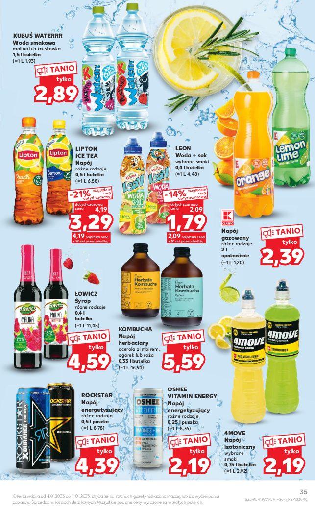 Gazetka promocyjna Kaufland do 11/01/2023 str.35