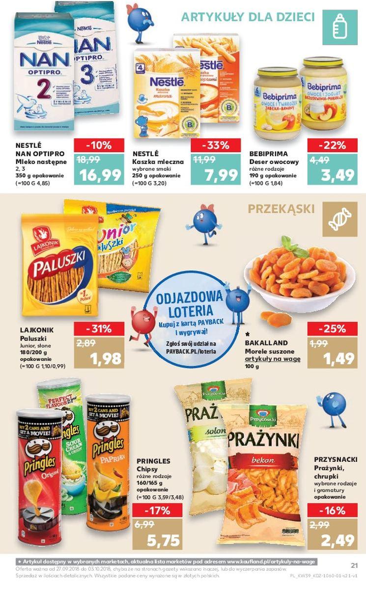 Gazetka promocyjna Kaufland do 03/10/2018 str.21