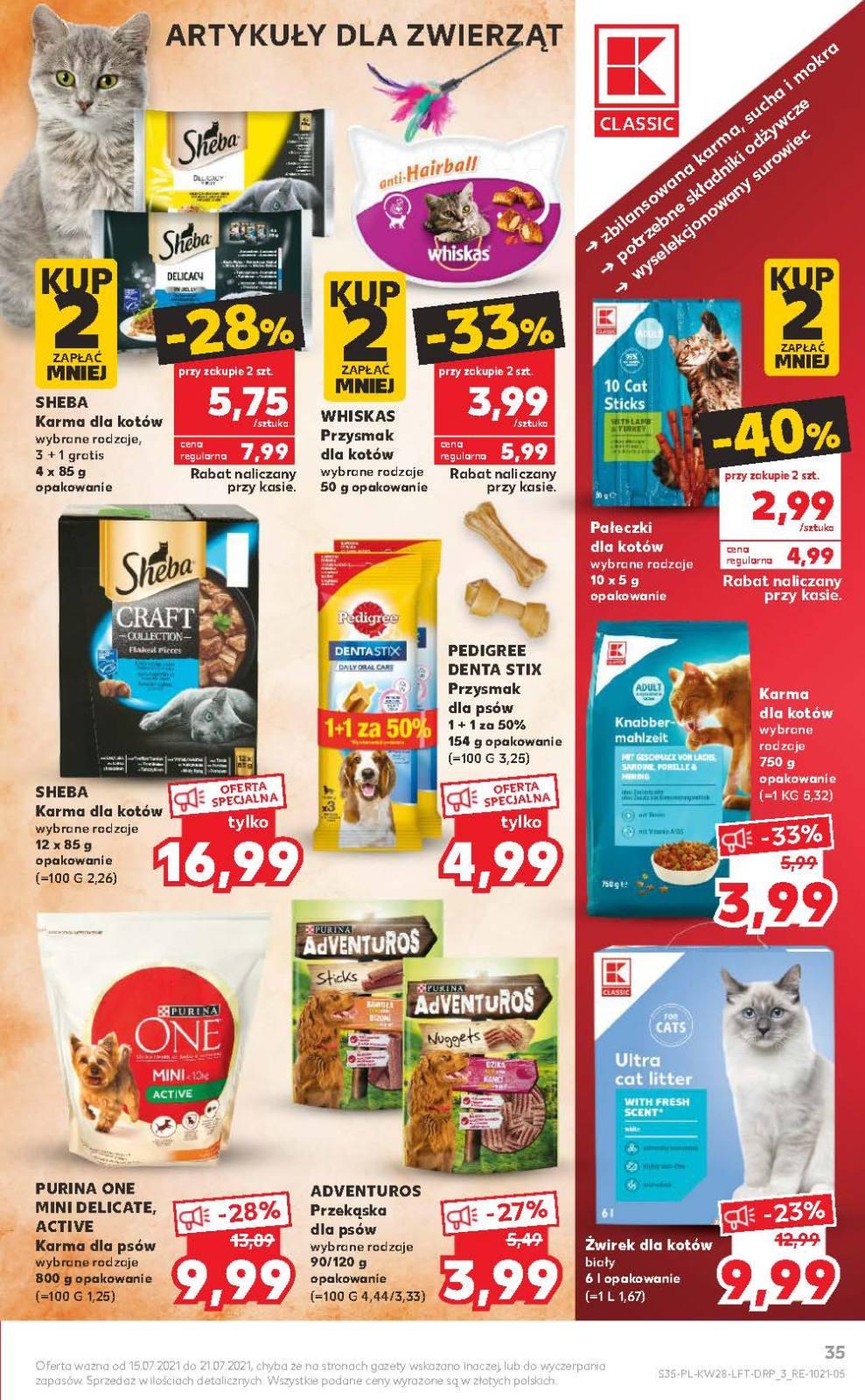 Gazetka promocyjna Kaufland do 21/07/2021 str.35