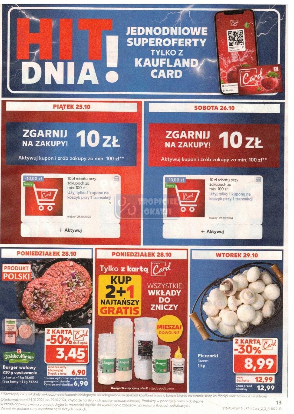 Gazetka promocyjna Kaufland do 29/10/2024 str.13