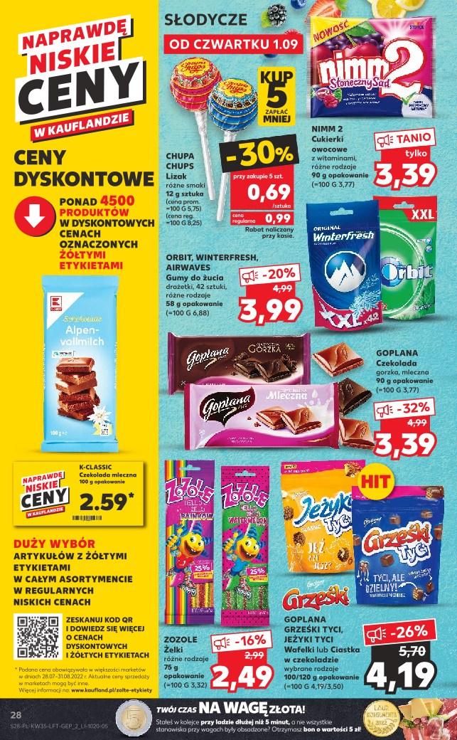 Gazetka promocyjna Kaufland do 07/09/2022 str.28