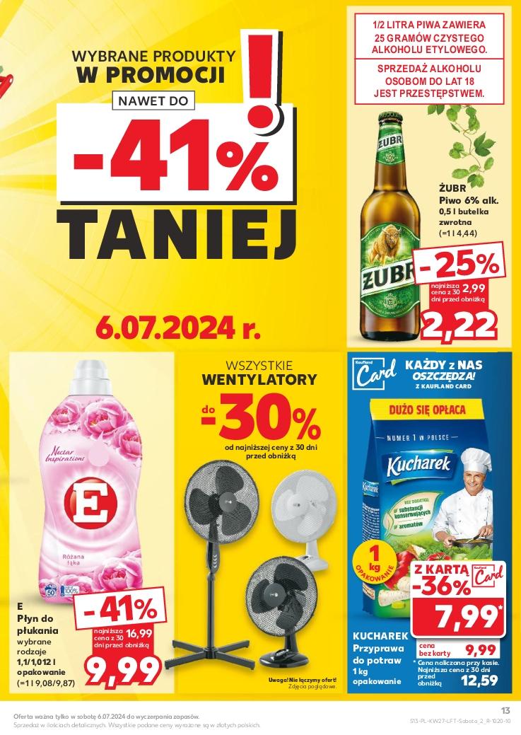 Gazetka promocyjna Kaufland do 10/07/2024 str.13