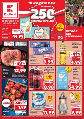 Kaufland gazetka  - od 17/10/2024 do 23/10/2024