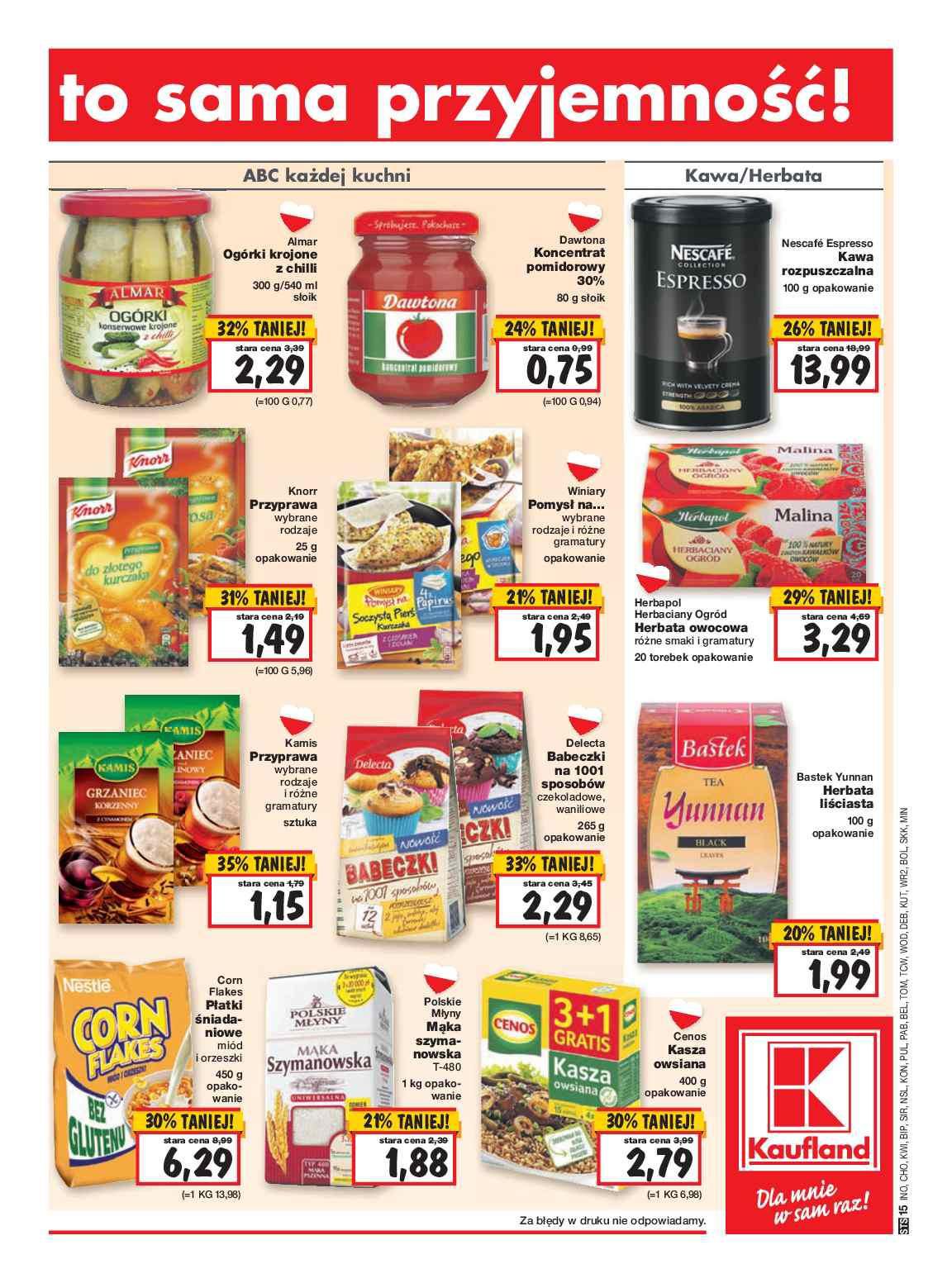 Gazetka promocyjna Kaufland do 20/01/2016 str.15